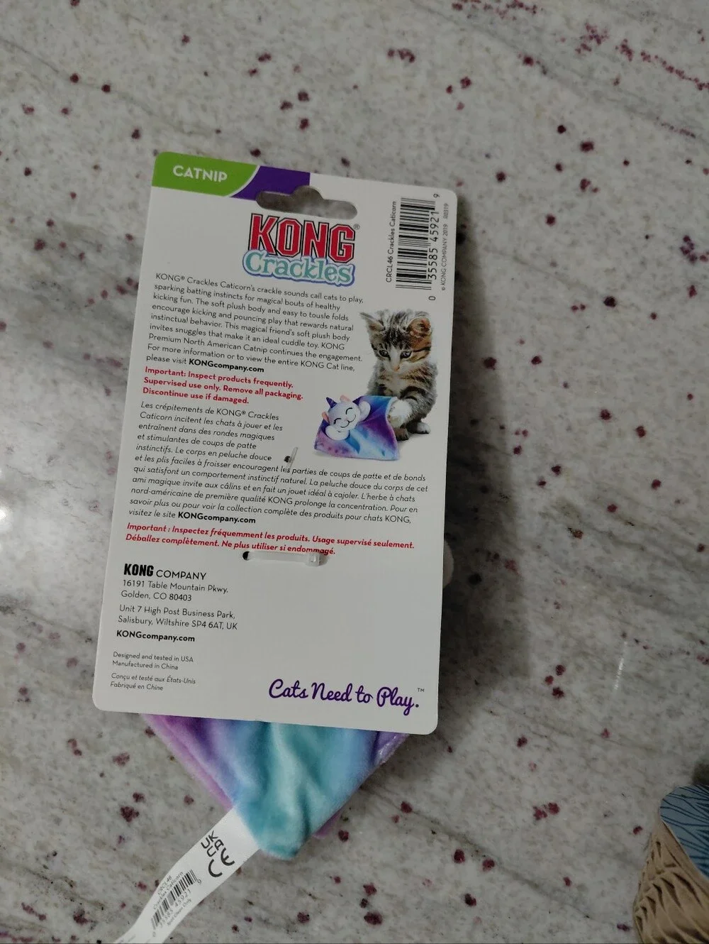 Bundle Of Two Adorable Cat Toys!